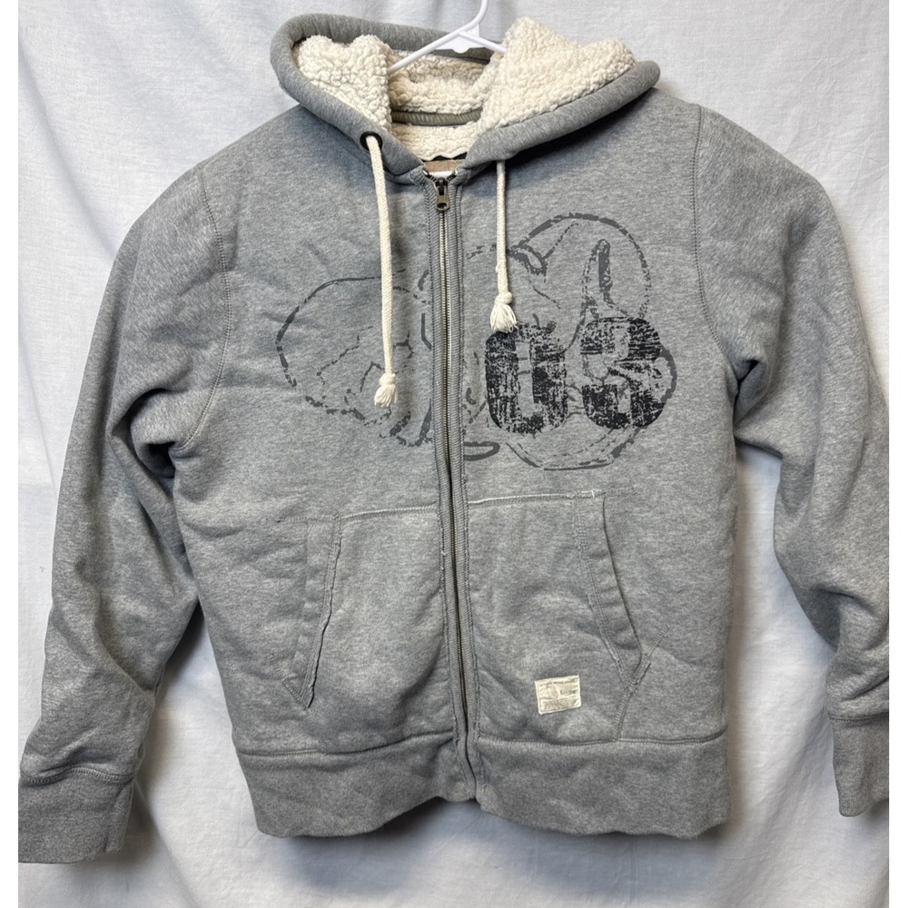 Majestic Kingdom✨Authentic Vintage Apparel✨Jacket✨Hood✨Sz L✨Zip Up✨Lined✨Thick